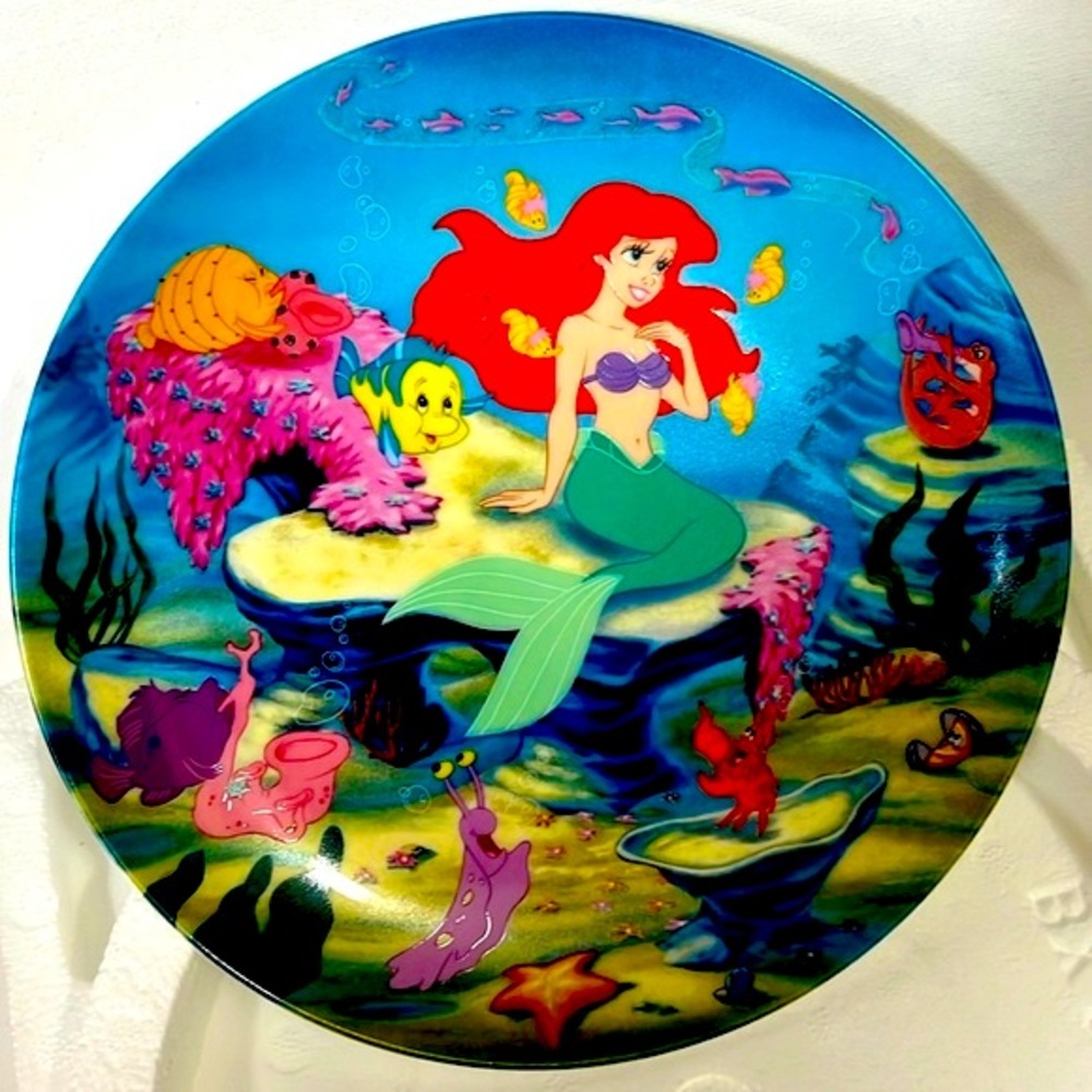 Vintage “A Song From the Sea" Collectible Plate The Little Mermaid 1993